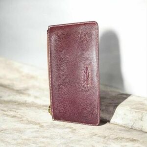 Elegant Burgundy Leather Wallet